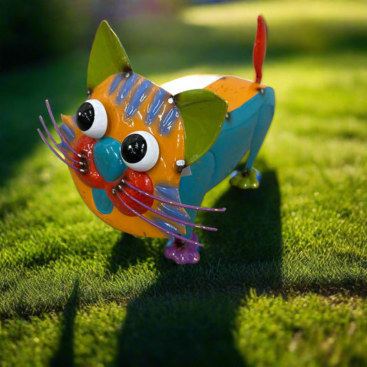 Colorful Metal Cat