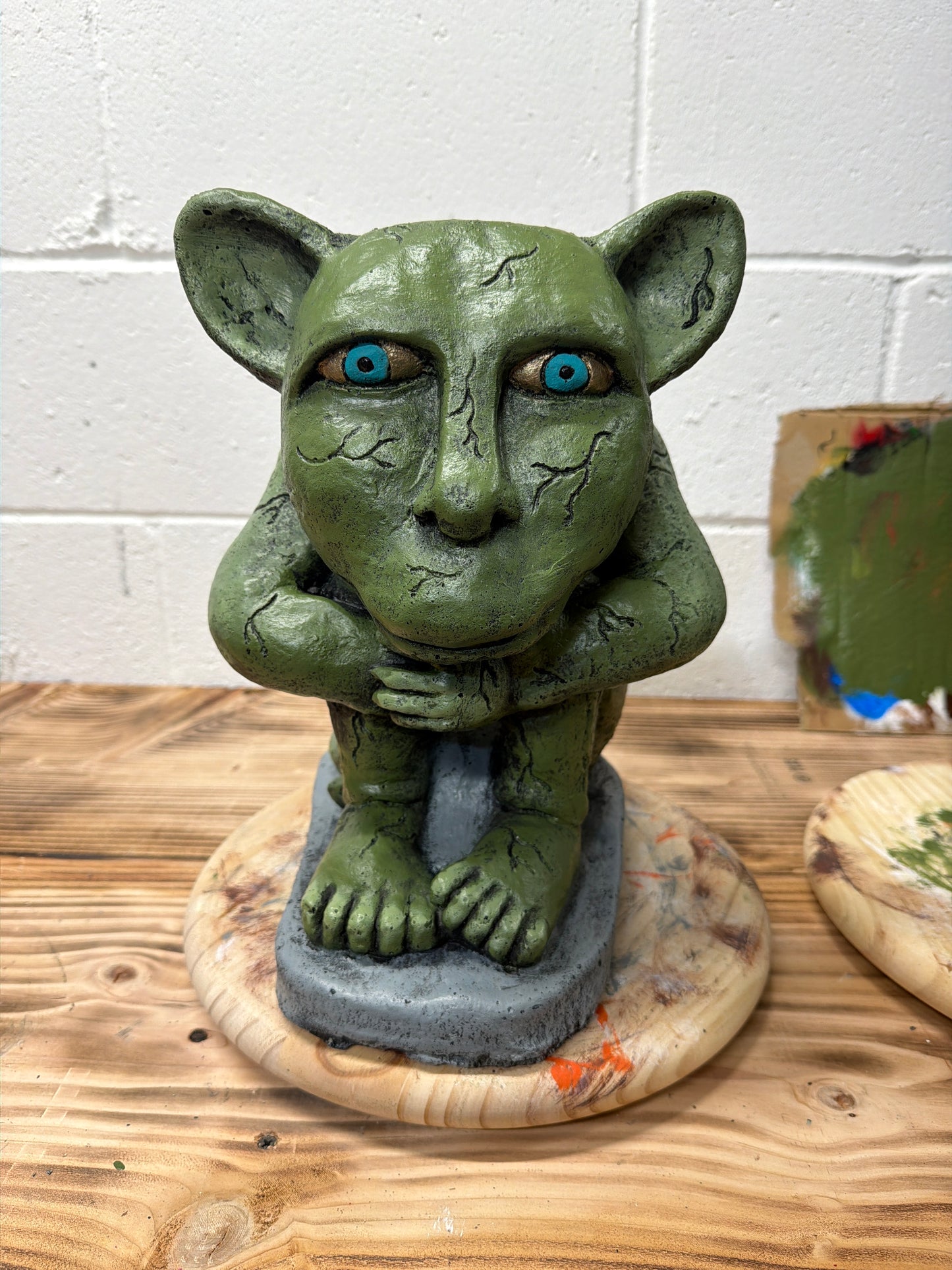 Sitting Thinking Gargoyle