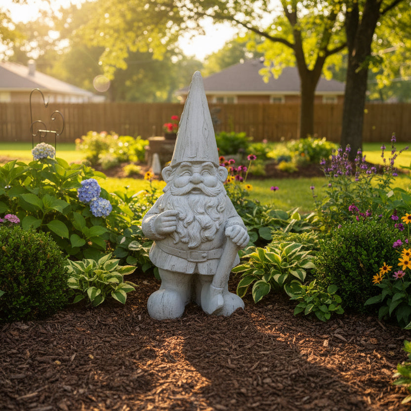 XL Gnome with Shovel