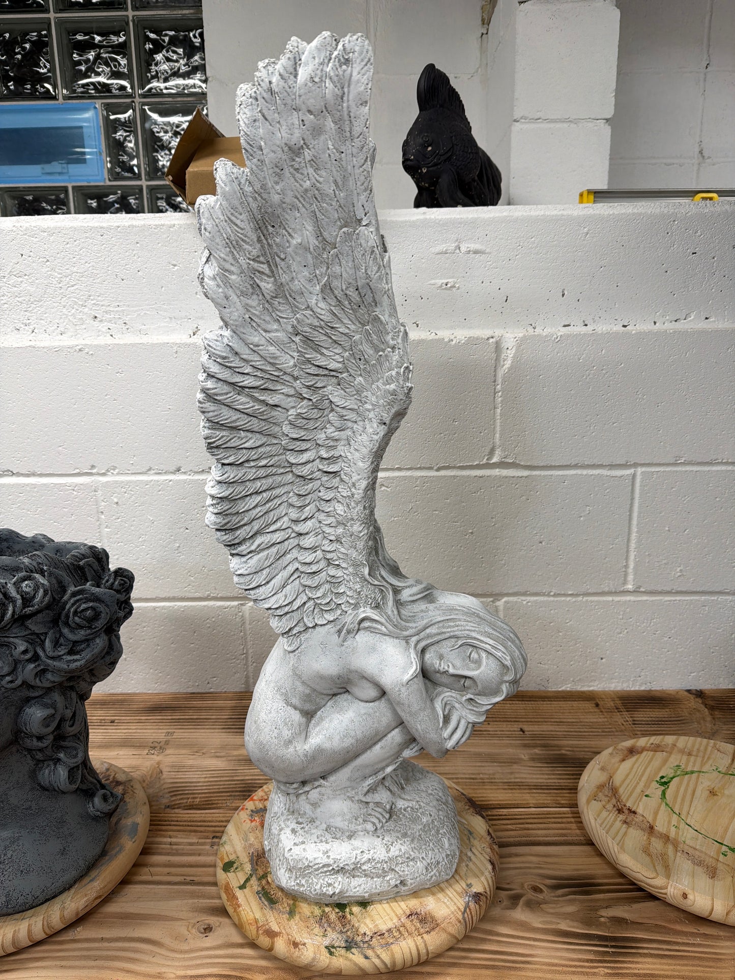 Angel with Tall Wings