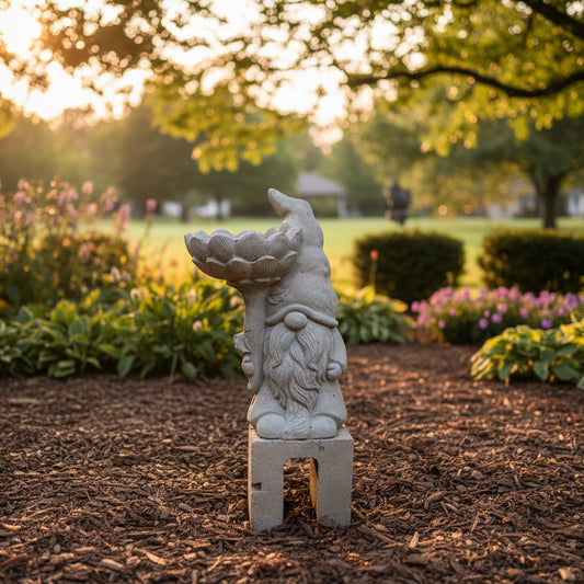 Gnome Flower Feeder