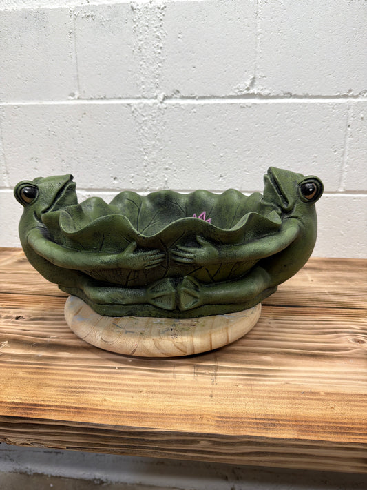 Double Frog Bowl