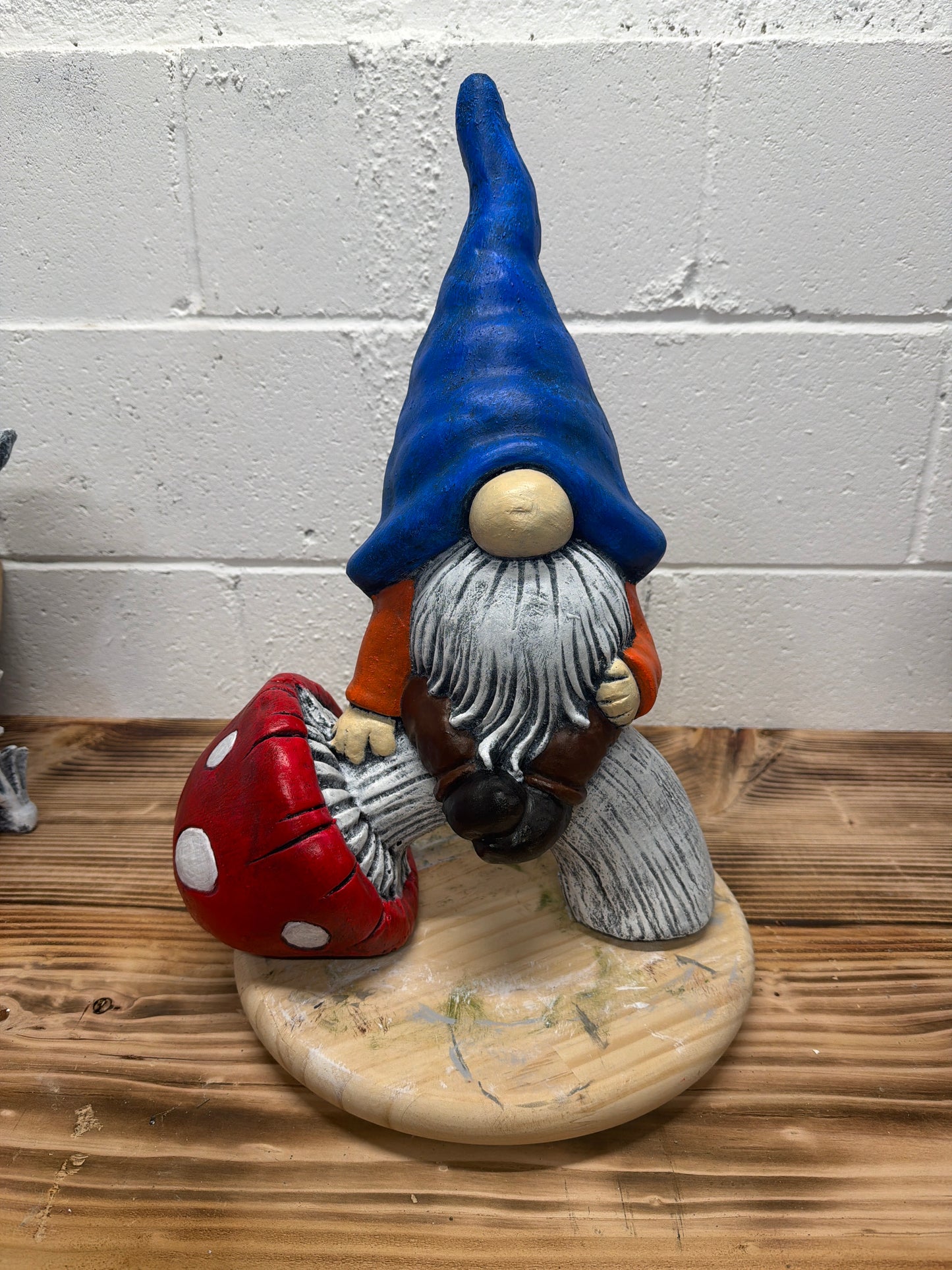 Gnome on Mushroom