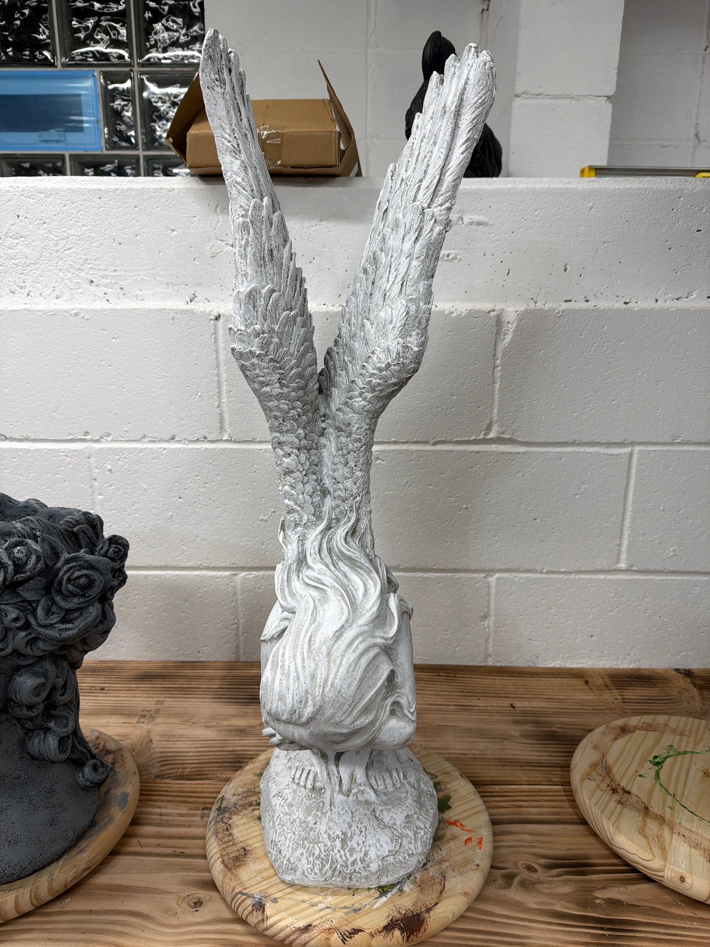 Angel with Tall Wings