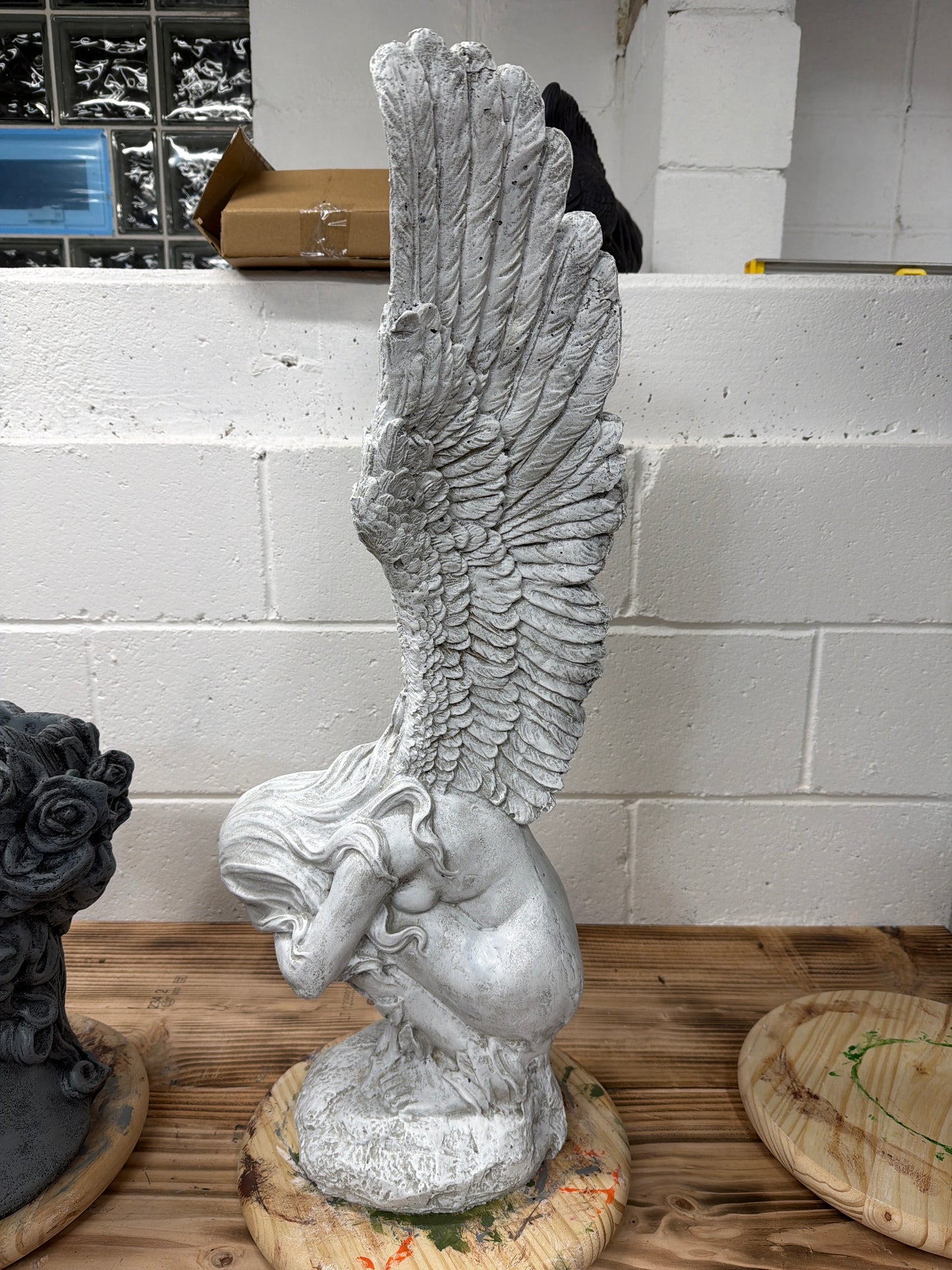 Angel with Tall Wings