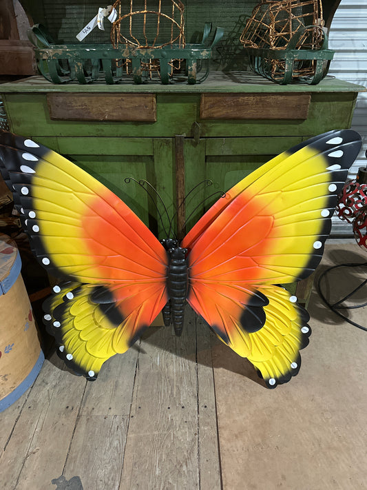 Large Metal Butterfly