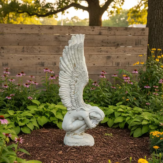 Angel with Tall Wings