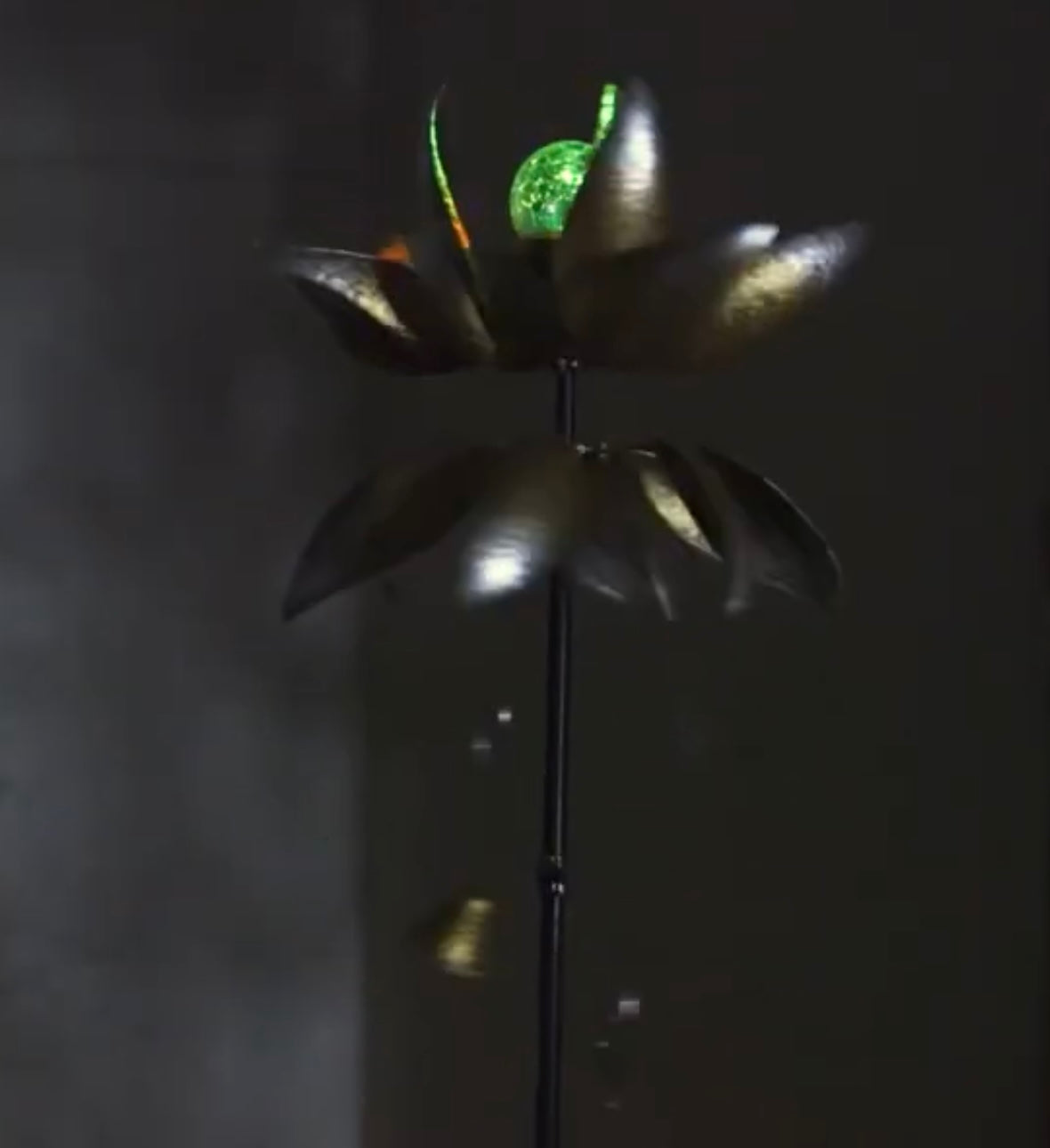 68 inch Solar Copper Lotus Spinner