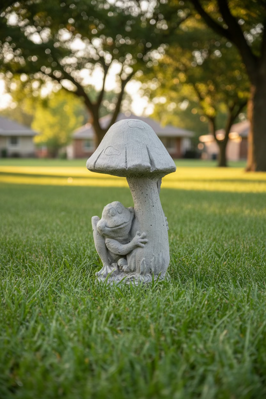 Frog with Mushroom