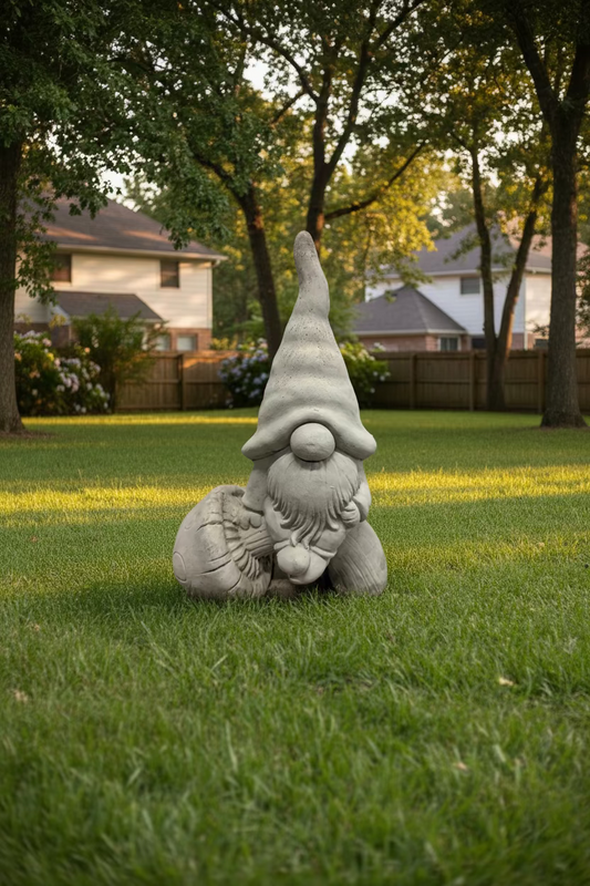 Gnome on Mushroom