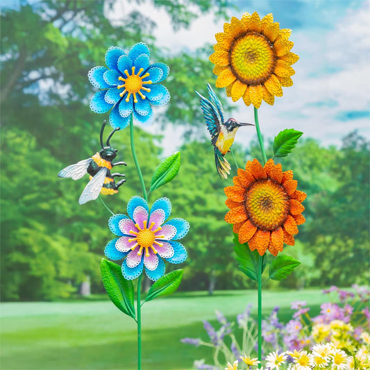 Flat Flower Garden Stake product image