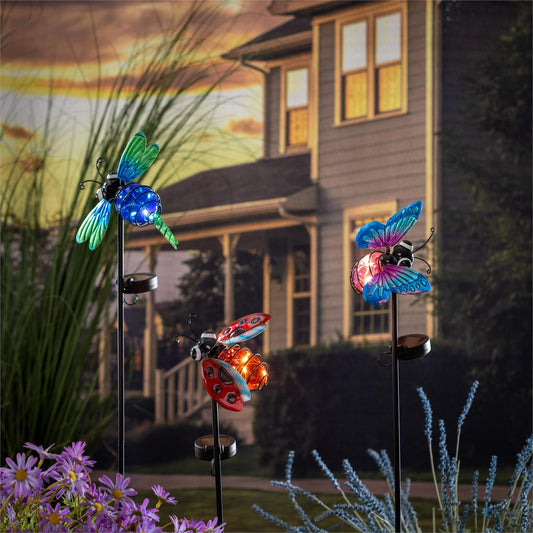 Garden Solar Bug Twinkling Stake product image