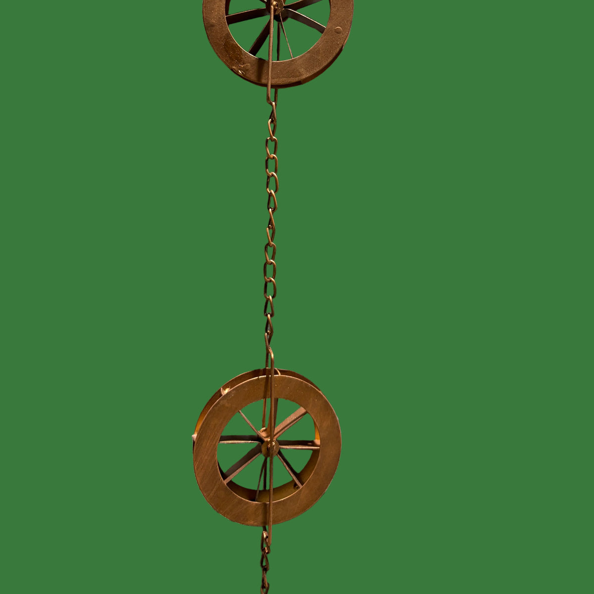 Water Wheel Rain Chain