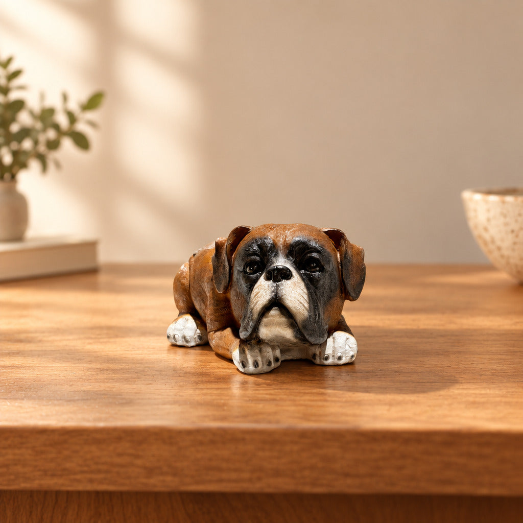 Boxer With Stainless Water Bowl