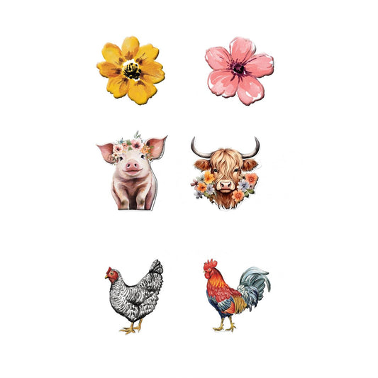 Barnyard Animal Magnets product image