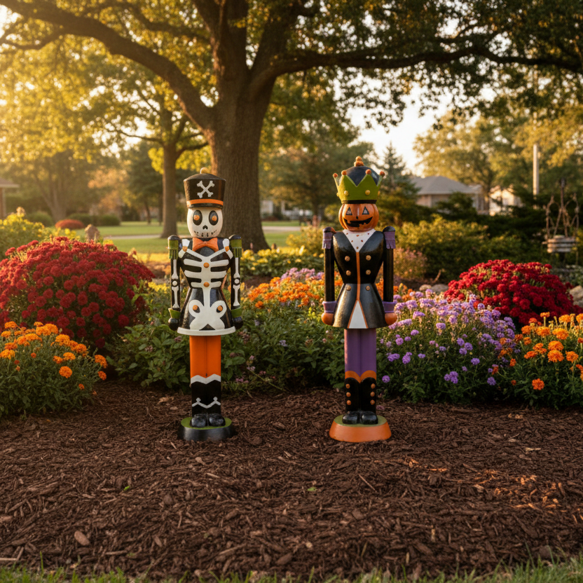 36in Halloween Soldier Nutcracker