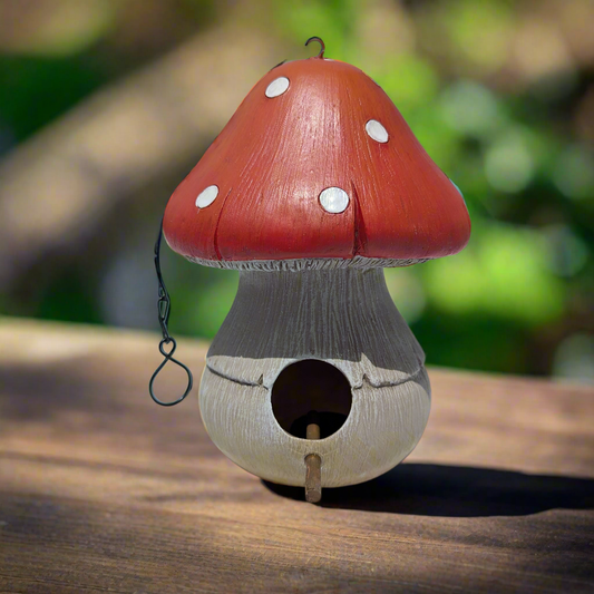 Poly Mushroom Bird House