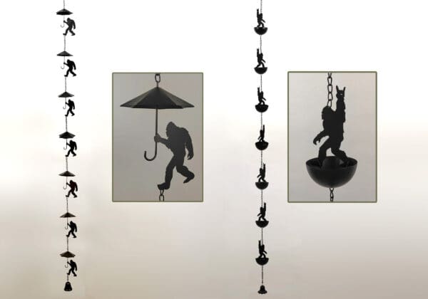 Bigfoot Rain Chain