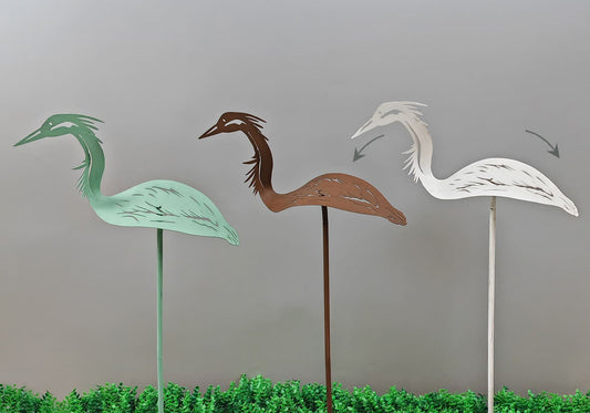 Flat Heron Stake