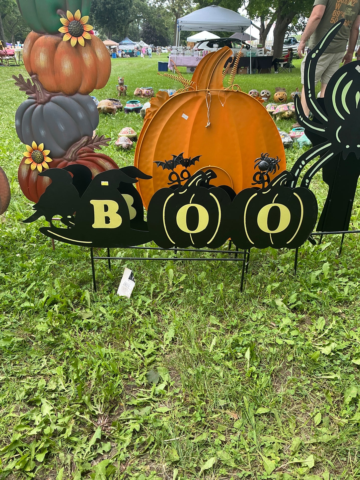 Glow In The Dark Boo Sign