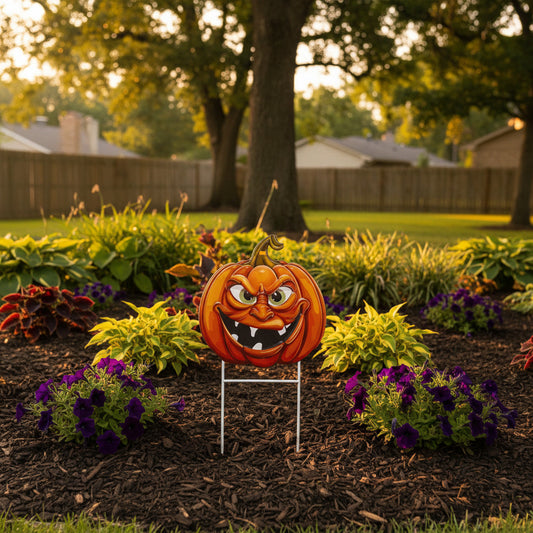 Scary Jack O Lantern Face