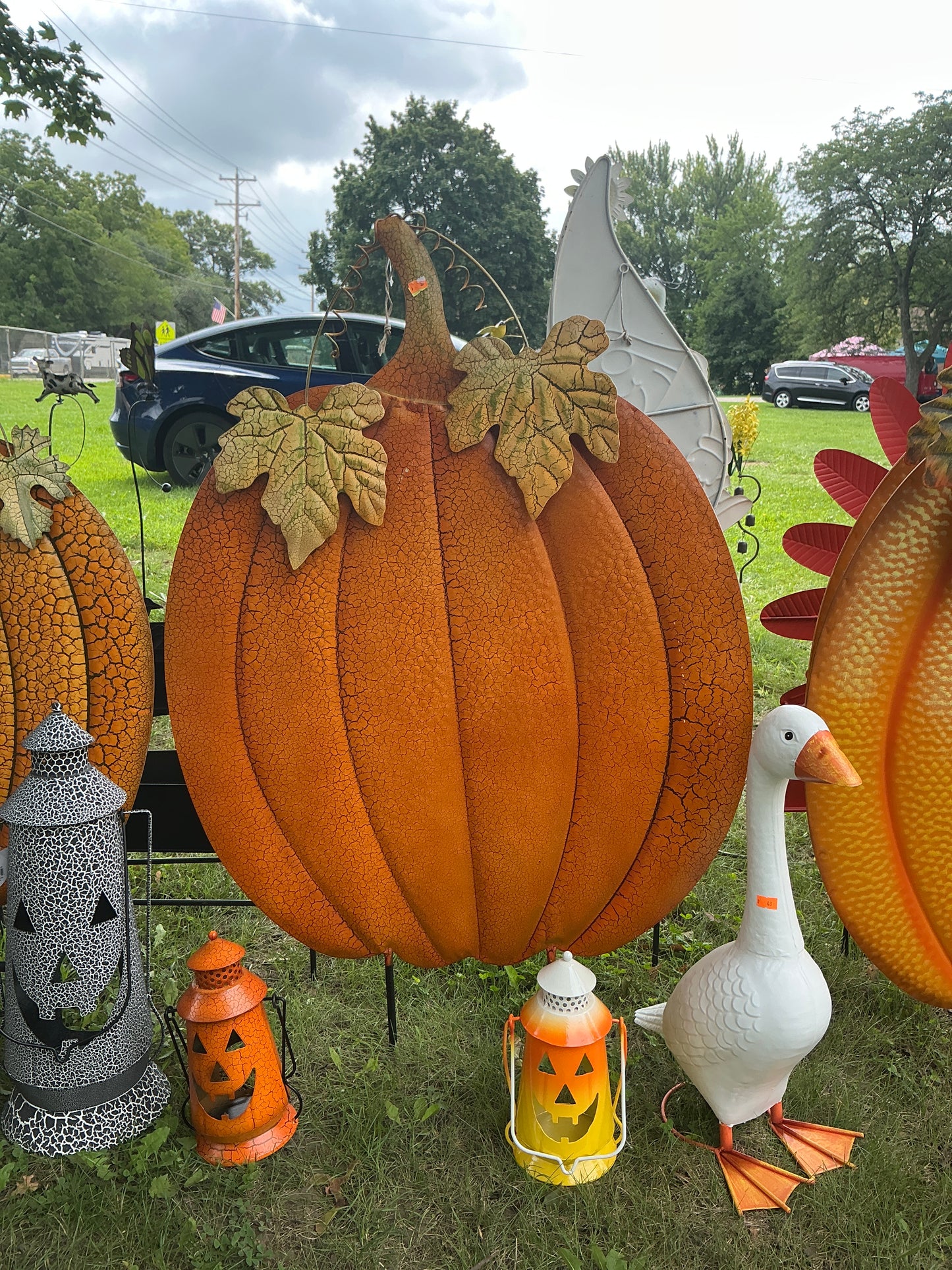 Xl Pumpkin Sign
