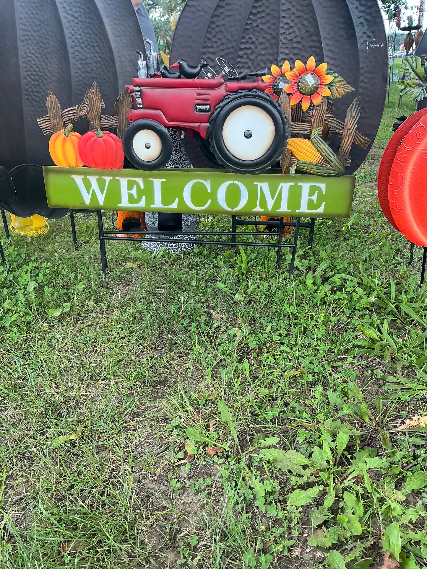 Fall Welcome Tractor