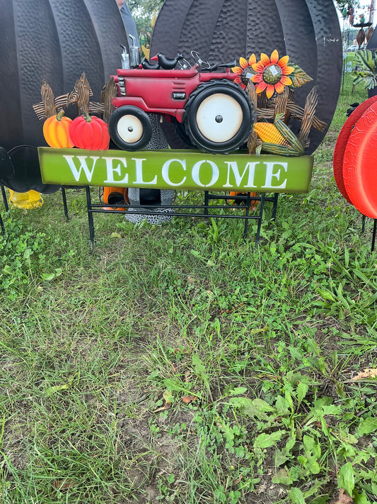 Fall Welcome Tractor