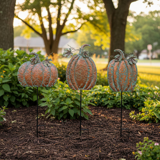 Harvest Pumpkin Green & Bronze