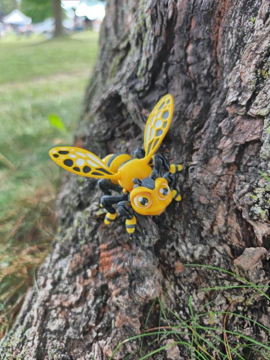 Flexi Magnet Bee