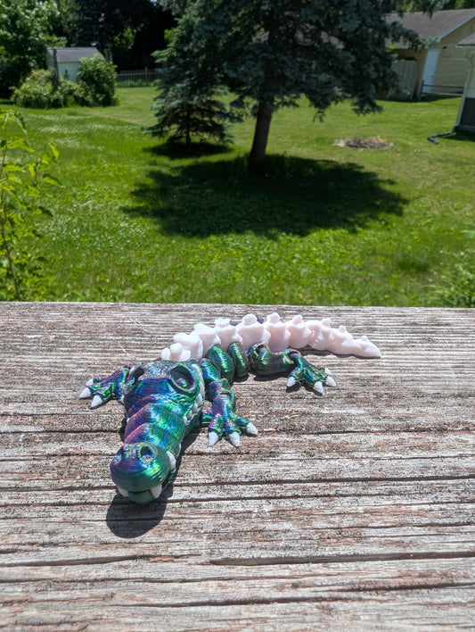 Flexi Skeleton Crocodile