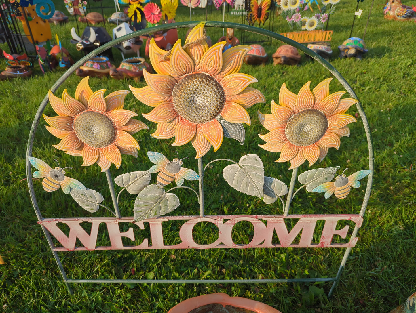 Triple Sunflower Welcome