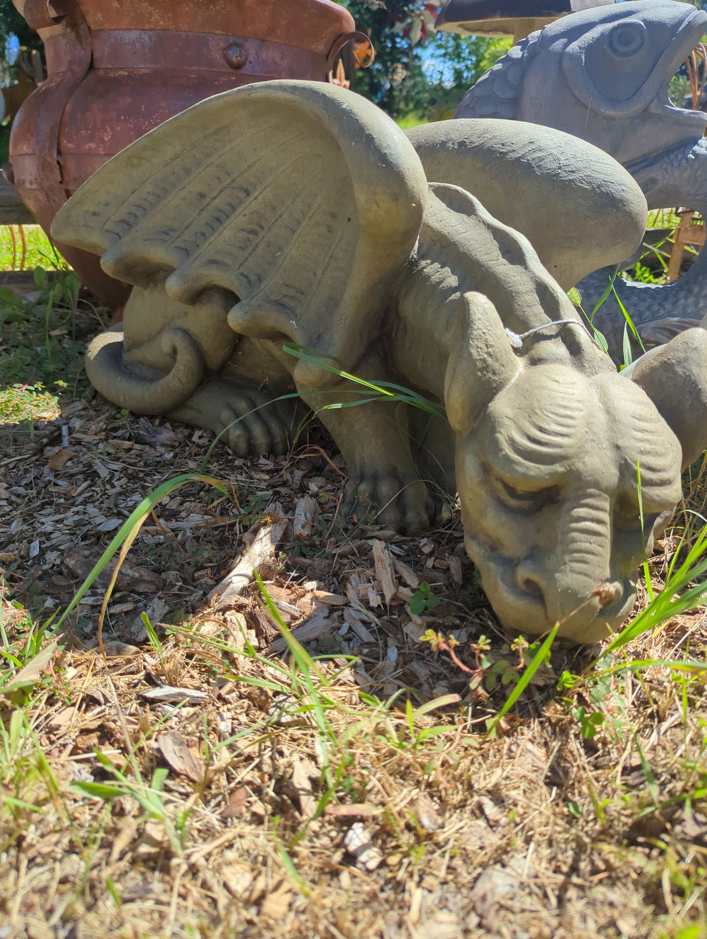 26in Crouching Gargoyle