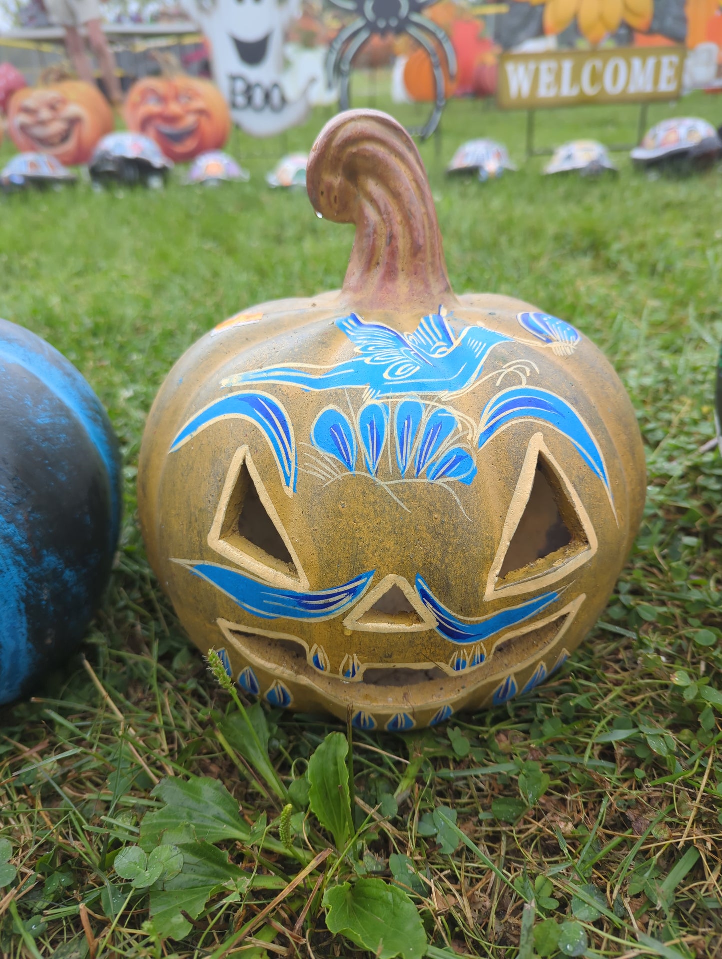 Terracotta Pumpkin