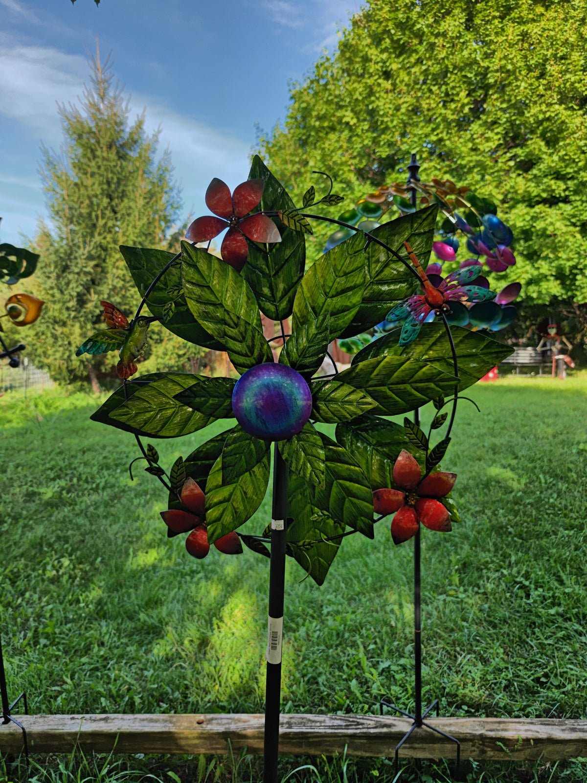 Green Tropical Foliage Spinner