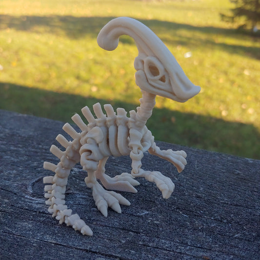 Flexi Parasaurolophus Skeleton