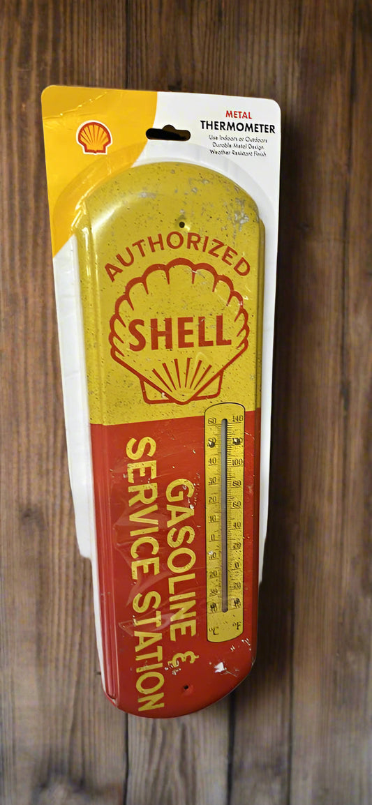 Shell Authorized Shell Service Station Thermometer