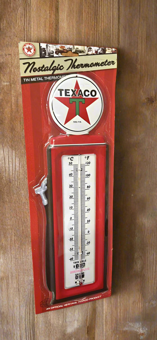Texaco Gas Pump Thermometer